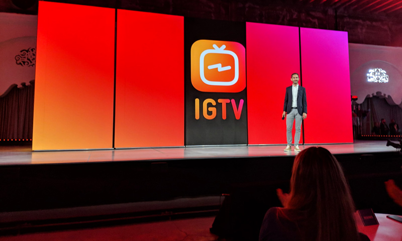 إطلاق ميزة "IGTV" في تطبيق انستغرام (businessinsider)