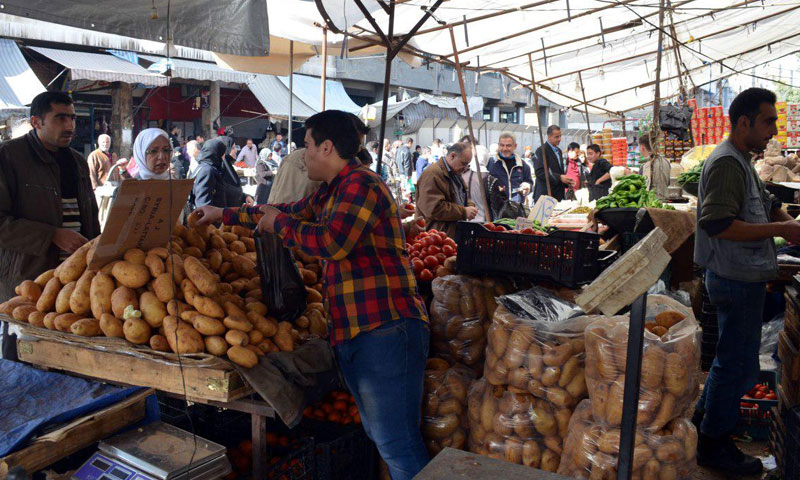 سوق الهال في دمشق (الوطن أونلاين)