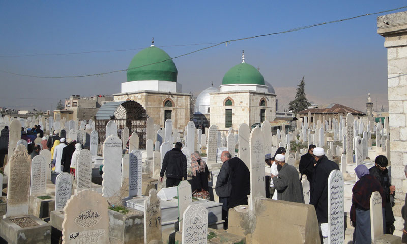 مقبرة "باب الصغير" وسط دمشق (ويكيبيديا)