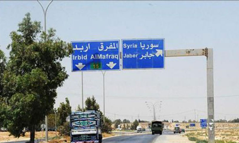 معبر نصيب الحدودي بين الأردن وسوريا (ناشطون)