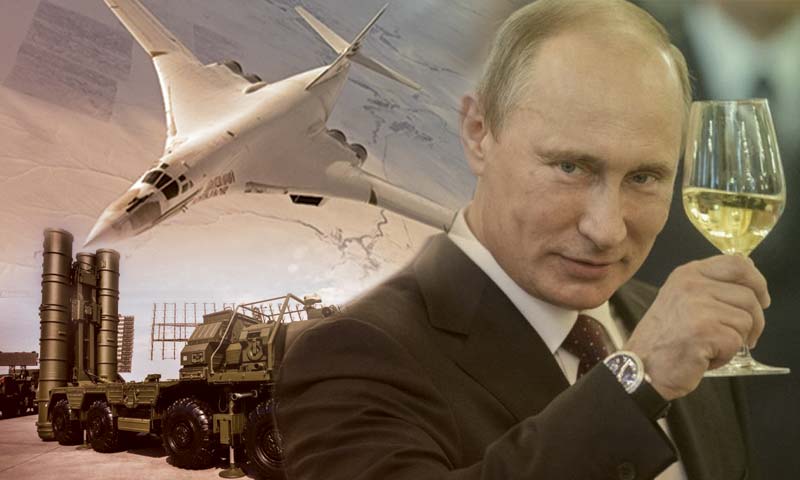 الرئيس الروسي، فلاديمير بوتين (تعديل عنب بلدي)