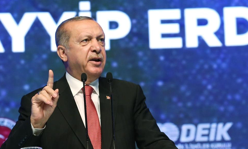 الرئيس التركي، رجب طيب أردوغان (صحيفة حرييت)