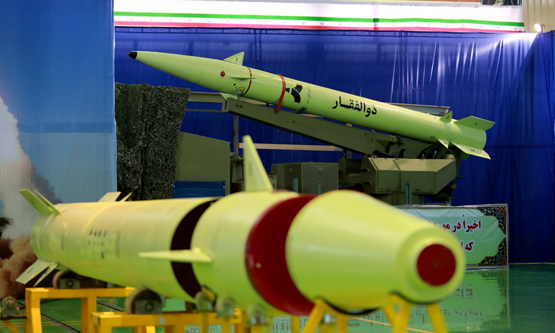 صواريخ "ذو الفقار" الإيرانية (وكالة تسنيم)