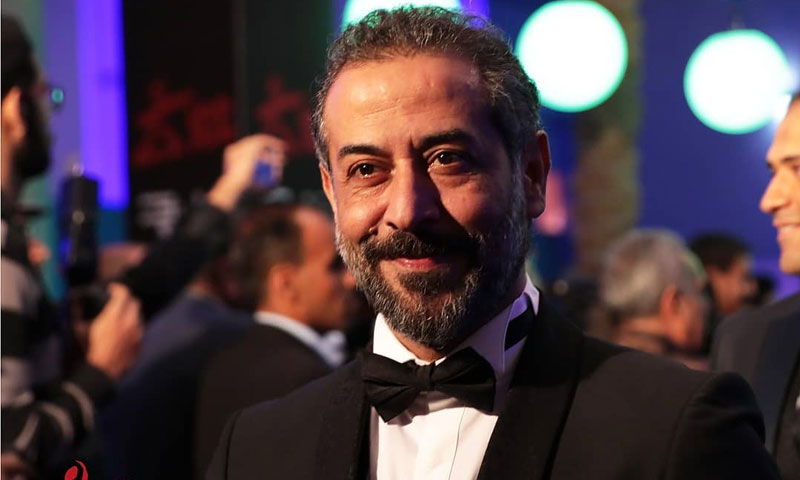 الممثل عبد المنعم عمايري من مهرجان أيام قرطاج السينمائية (فيس بوك)