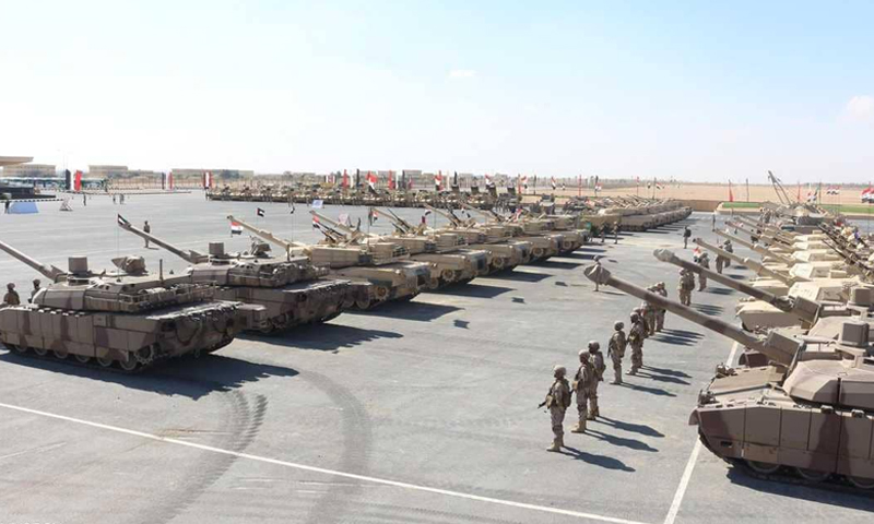 انطلاق مناورات "درع العرب-1" في مصر (سكاي نيوز)