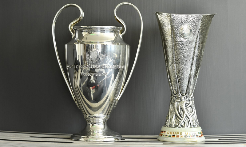 كأس الدوري الأوروبي وكأس دوري أبطال أوروبا (UEFA)