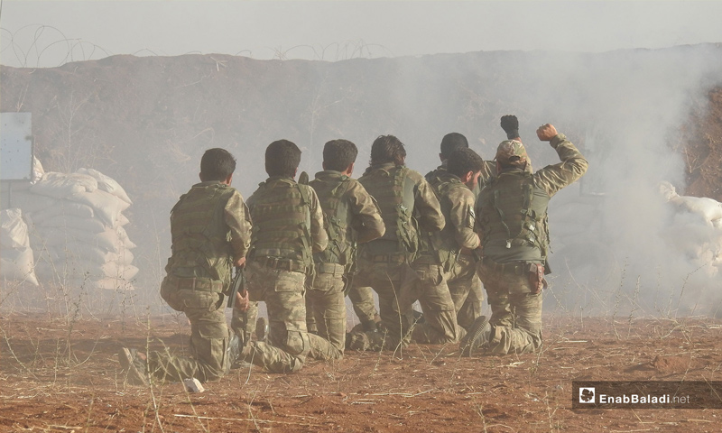 تخريج دورة جديدة من الجيش السوري الوطني في ريف حلب الشمالي - 14 من تشرين الأول 2018 (عنب بلدي)