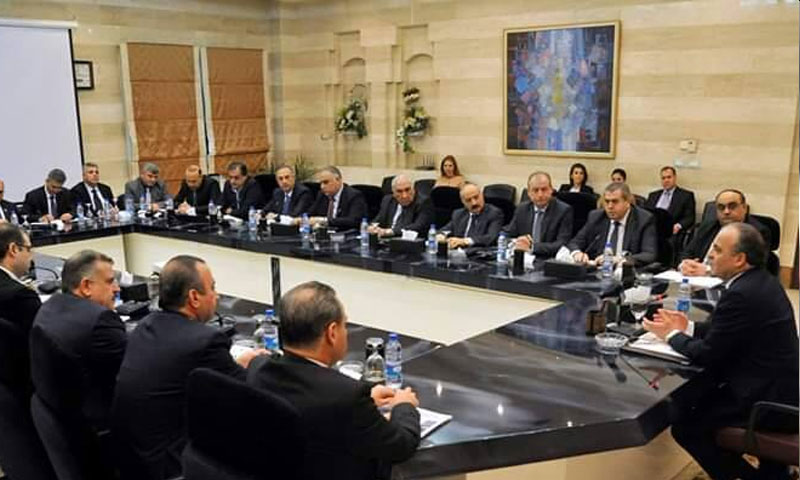 مجلس الوزراء في حكومة النظام السوري (قيس بوك)