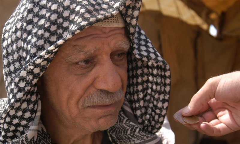 خالد تاجا في دور أبو أحمد في التغريبة الفلسطينية