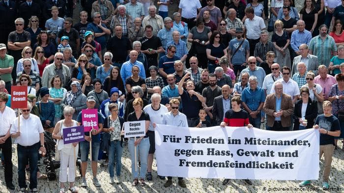 مظاهرة في مدينة "كاسل" الألمانية ضد "اليمين المتطرف"، 2019، موقع DW