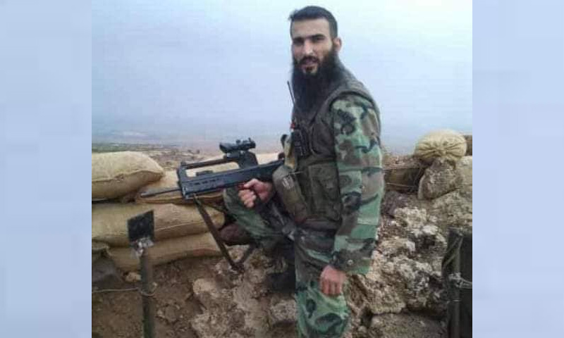 القيادي في حزب الله جنوب سوريا مشهور زيدان - (فيس بوك)