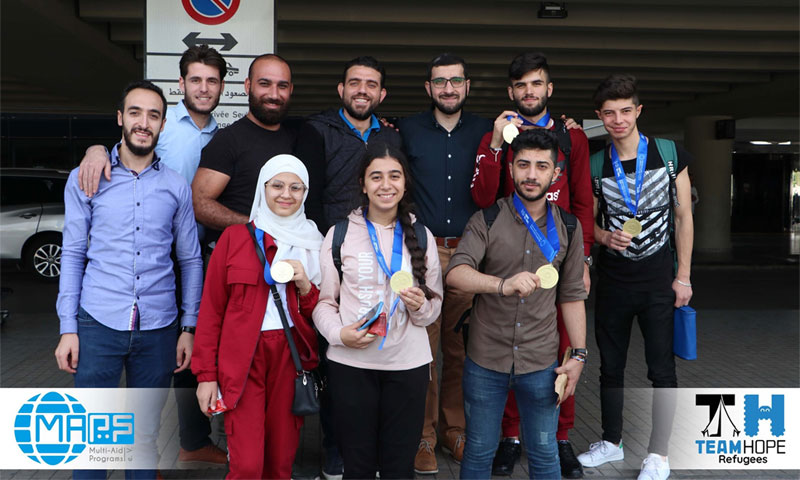 فريق أمل سوريا ينال الميدالية الذهبية في أولمبياد الروبوتات - 28 تشرين الأول 2019 (MAPS)