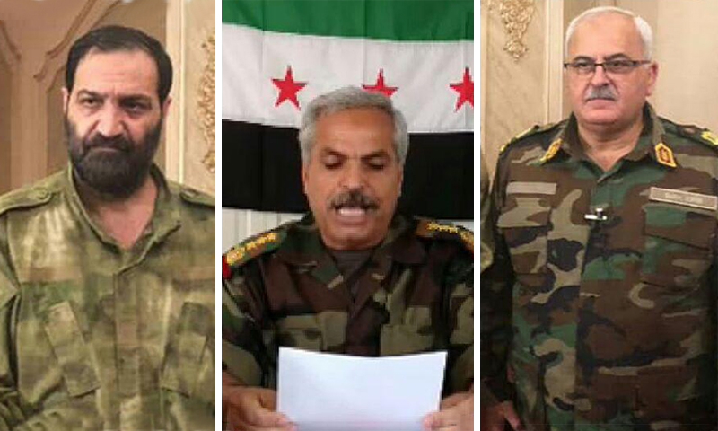 قادة فصائل الجيش الوطني في ريف حلب الشمالي وإدلب (تعديل عنب بلدي)