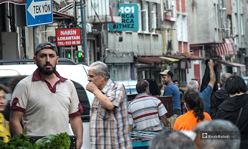 حي كاراجومروك في منطقة الفاتح في مدينة اسطنبول في تركيا - تشرين الثاني 2019 (عنب بلدي)