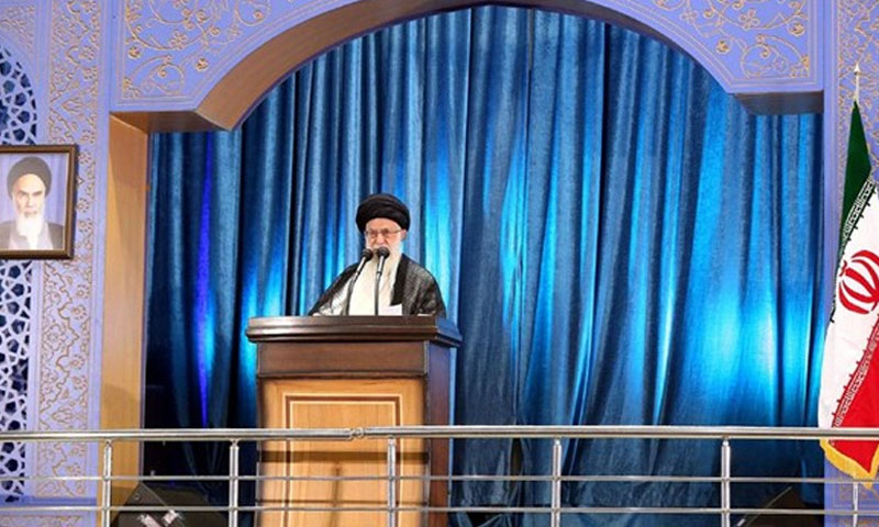 المرشد الأعلى للثورة الإيرانية علي خامنئي (وكالة أنباء فارس)