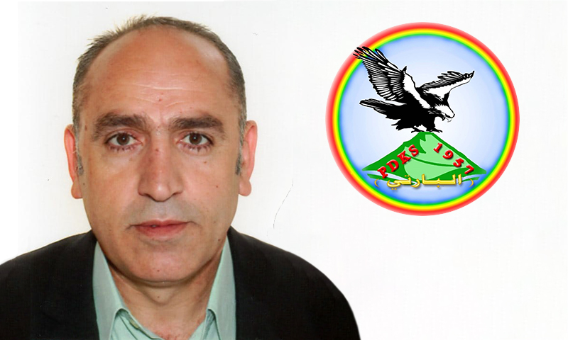 فرمان محمود عضو الحزب الديمقراطي الكردي "بارتي" (تعديل عنب بلدي)