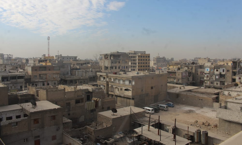 مباني مدينة الرقة - 2020 (تقدمة من ناشطين إلى عنب بلدي)