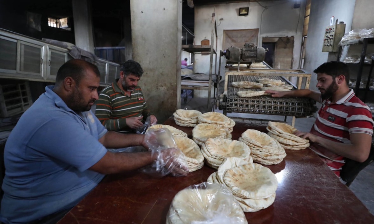 مخبز في سوريا (Gettey)