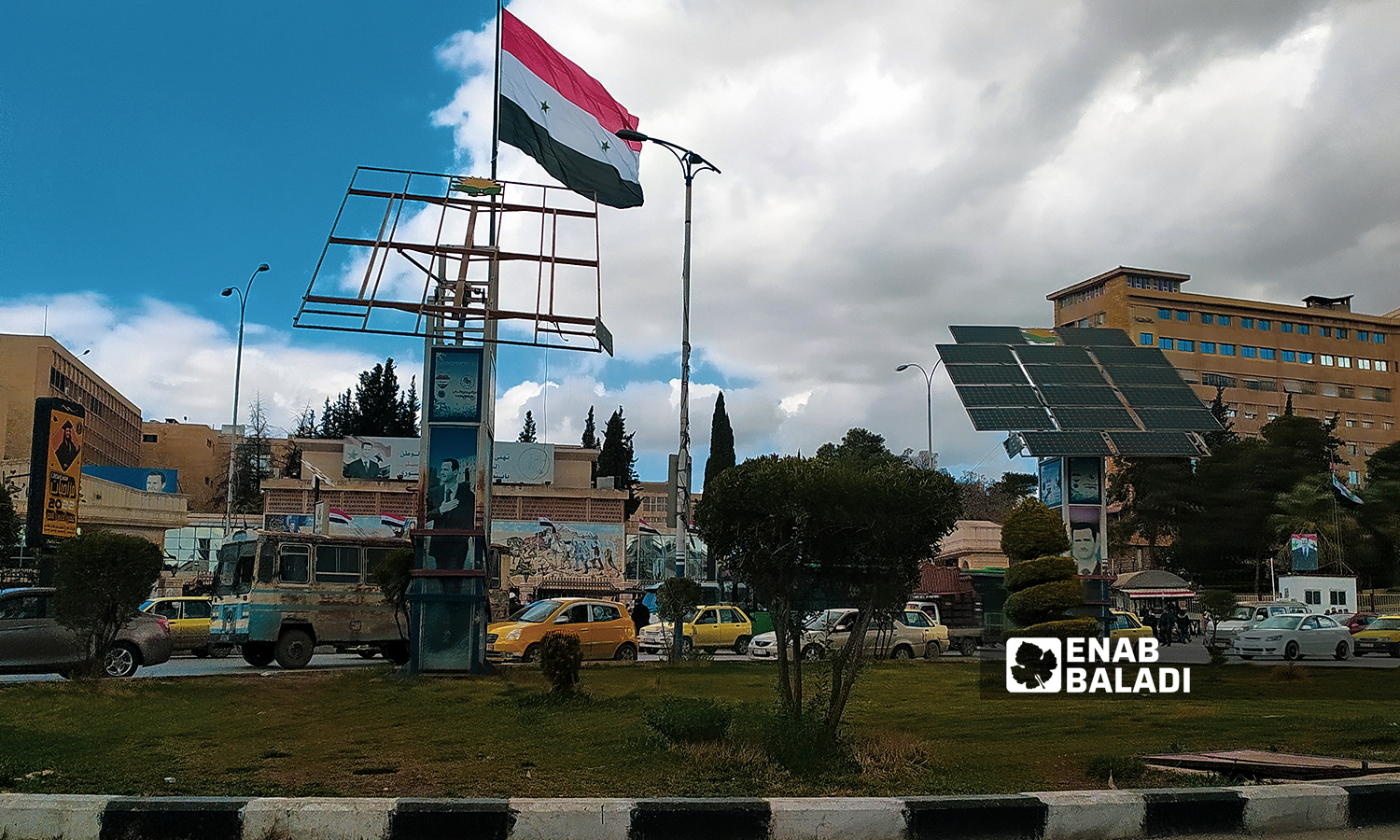 ساحة جامعة حلب - 18 تموز 2021 ( عنب بلدي / صابر الحلبي )