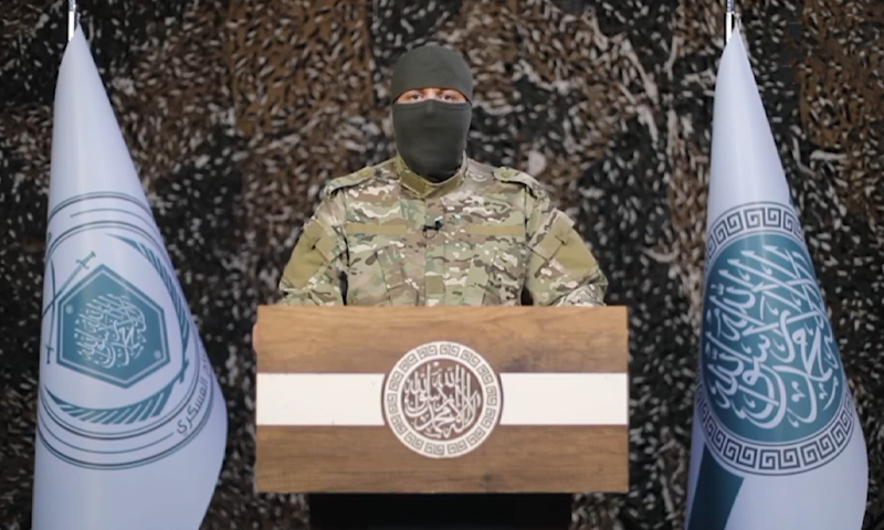 قائد الجناح العسكري في هيئة تحرير الشام "أبو الزبير الشامي" - 7 تشرين الثاني 2022 (أمجاد)