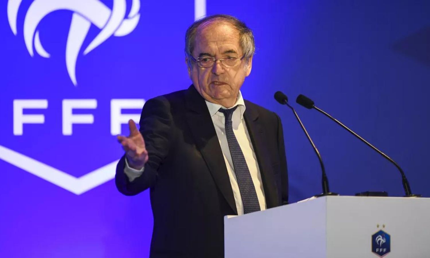 رئيس الاتحاد الفرنسي لكرة القدم نويل لوجرايت (Eurosport/ Getty Images)