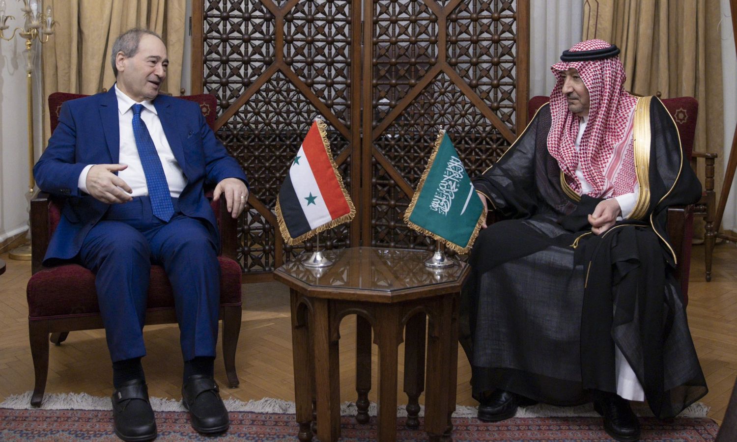 المقداد يلتقي نائب وزير الخارجية السعودي في القاهرة- 6 من أيلول (الخارجية السعودية/ إكس)