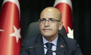 وزير المالية التركي محمد شيمشك (الأناضول)