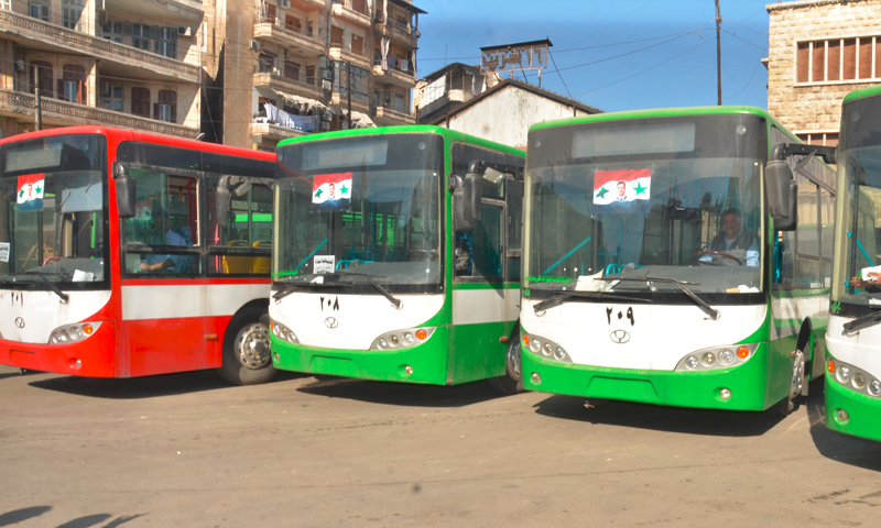 Internal public transport buses, Chinese “King Long” model, Damascus (Internet)