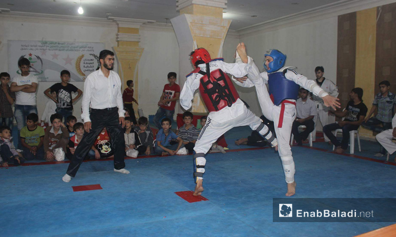 Al-Ghouta sports festival in Damascus, October 2016 (Enab Baladi)