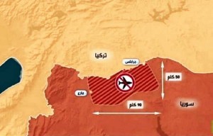 المنطقة العازلة المحتمل إنشاؤها شمال سوريا