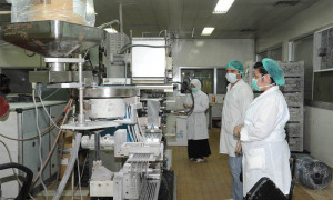 مصنع تاميكو للصناعات الدوائية في ريف دمشق ()