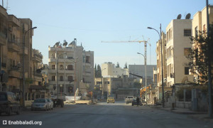 صورة أرشيفية لمدينة إدلب، المصدر: عنب بلدي.