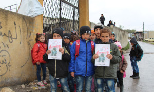 أطفال في ريف اللاذقية - حملة حان الوقت - 25 آذار 2016