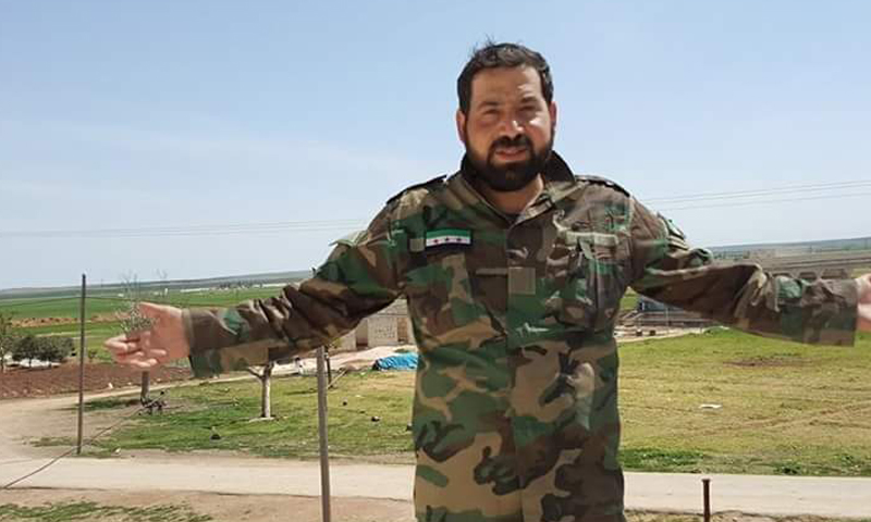 قائد كتائب الحمزة في الجيش الحر، ياسر أبو الشيخ.