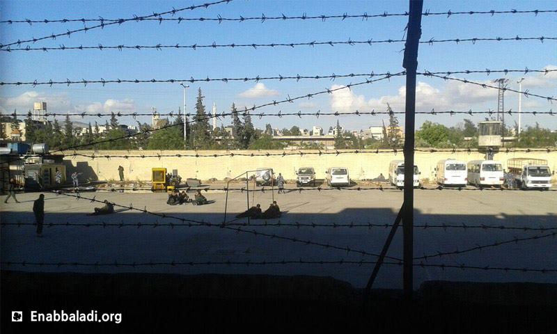تمركز قوات الأسد في محيط سجن حماة - 6 أيار 2016 (عنب بلدي)