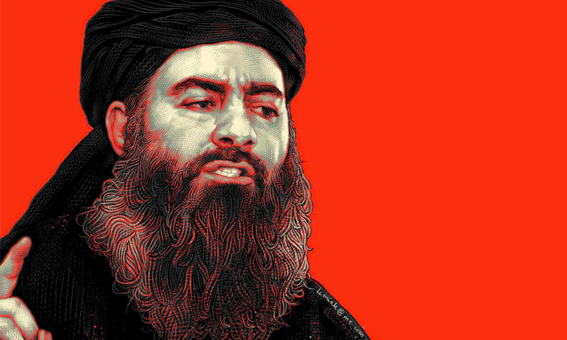 زعيم تنظيم "الدولة الإسلامية" أبو بكر البغدادي
