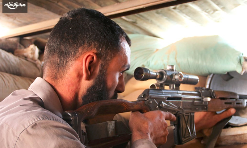 جبهة البحارية في الغوطة الشرقية- 11 حزيران (جيش الإسلام)