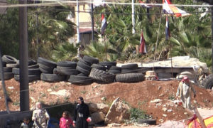 حاجز تابع لقوات الأسد في محافظة درعا (نبأ)