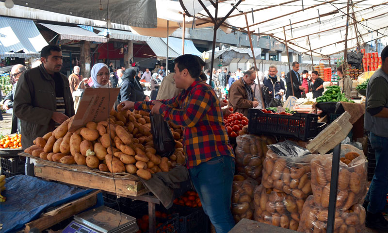 سوق الهال في دمشق (انترنت)