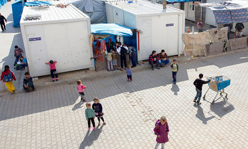 اطفال سوريون يتعرضون للتحرش في مخيمات تركية (انترنت)