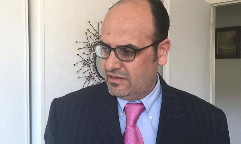علي عيد رئيس رابطة الصحفيين السوريين 
