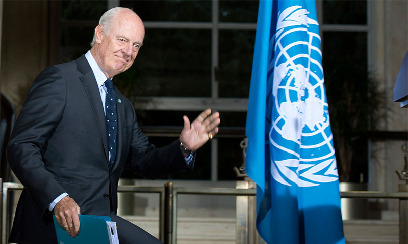 المبعوث الأممي إلى سوريا، ستيفان دي ميستورا (أرشيفية - الامم المتحدة)