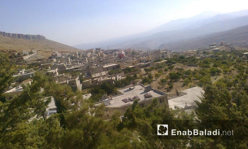 قرية إفرة في منطقة وادي بردى بريف دمشق الشمالي الغربي- تموز 2016 (عنب بلدي)