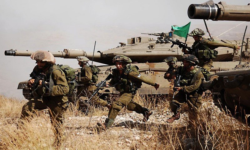 جنود إسرائيليون في الجولان المحتل (إنترنت)