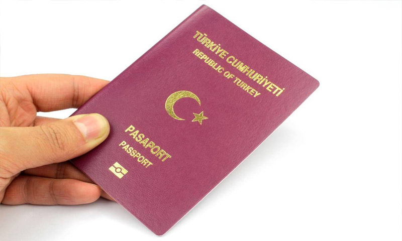 جواز سفر تركي (إنترنت)