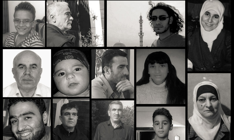 صور لمختفين قسريًا وثقتهم الشبكة السورية لحقوق الإنسان في تقريرها - الثلاثاء 30 آب