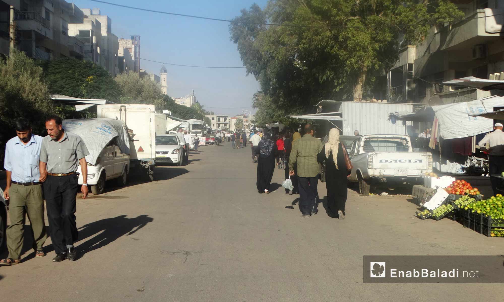 حي الوعر بحمص - 11 تشرين الأول 2016 (عنب بلدي)