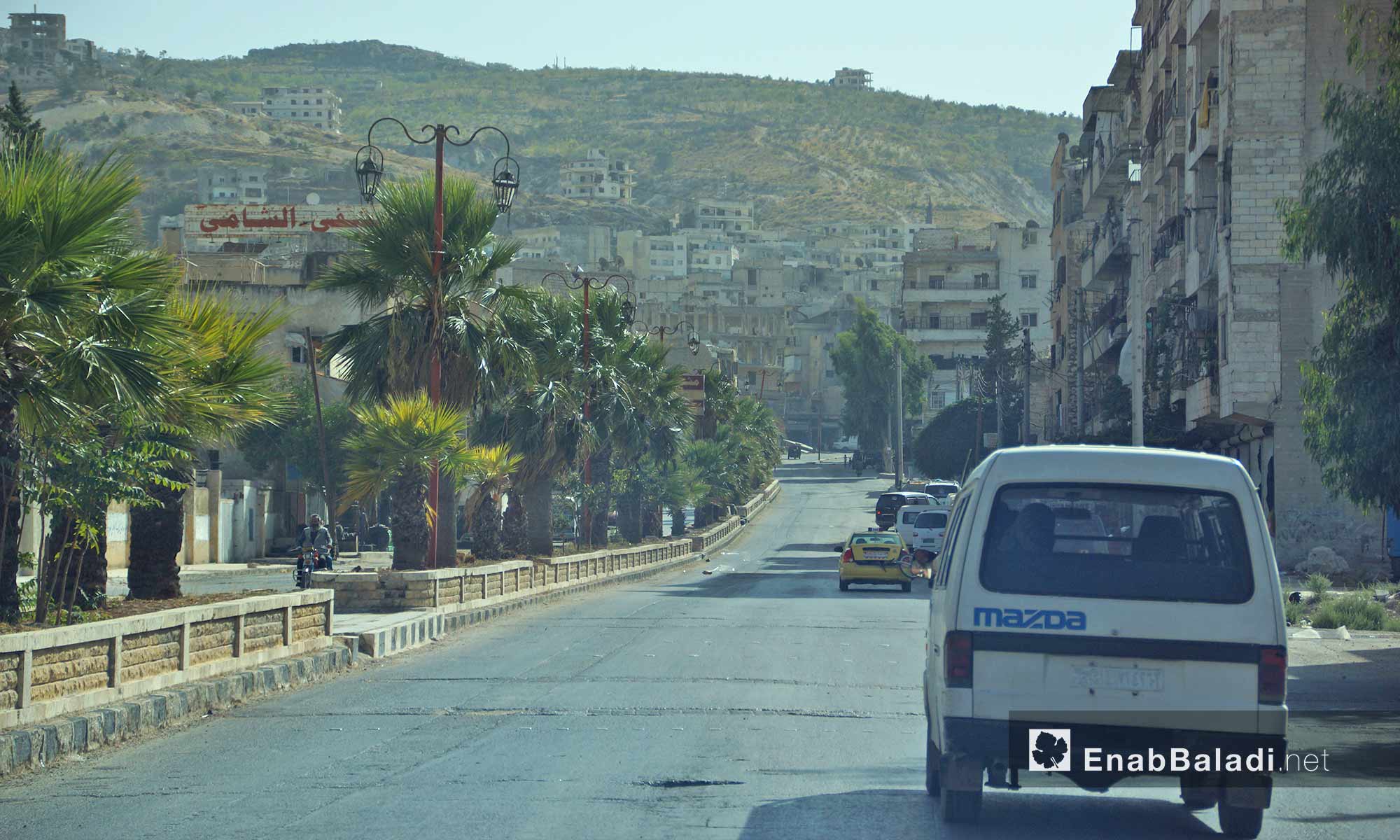 طريق أريحا آخر مدينة إدلب - 14 تشرين الأول 2016 (عنب بلدي)