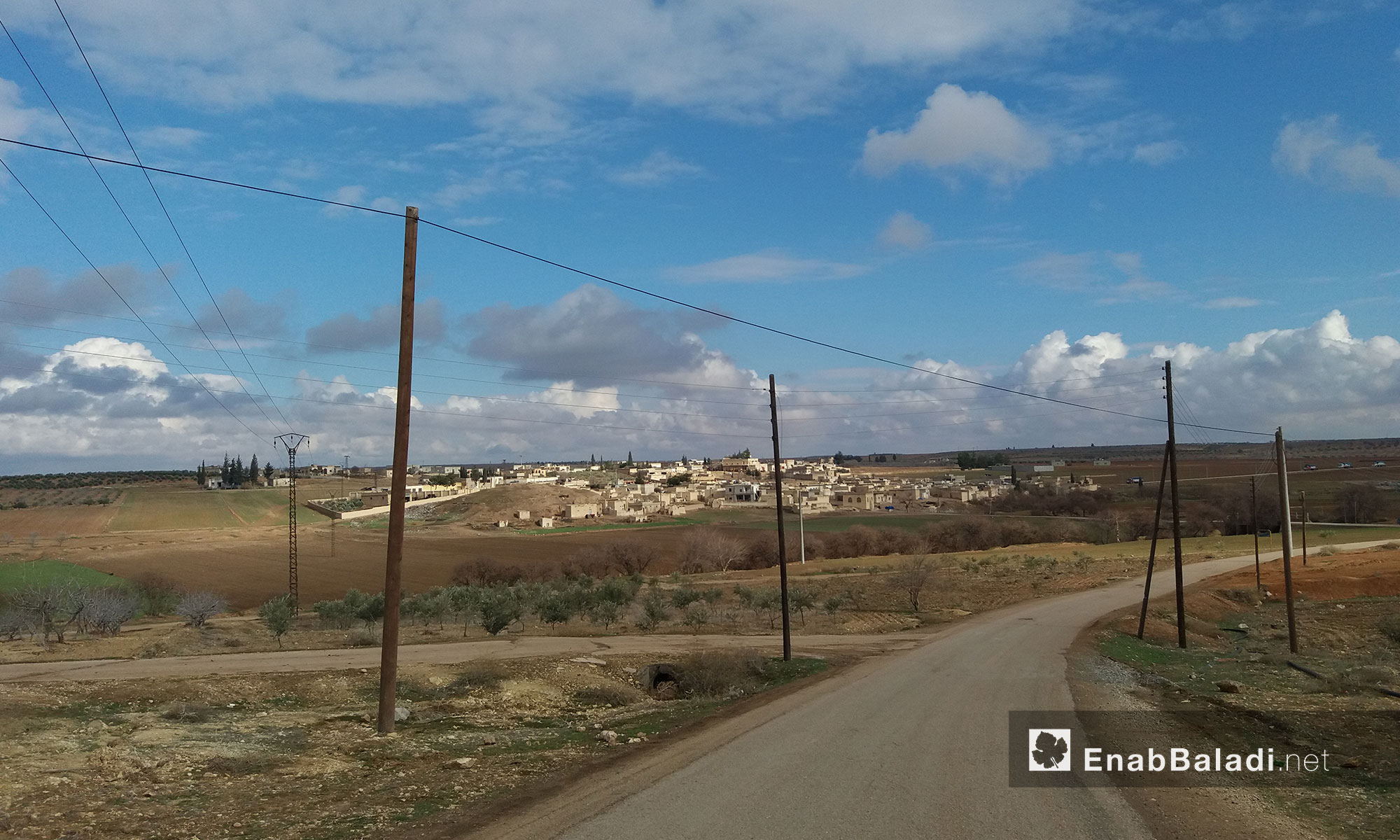قرية عرب عزة التابعة لجرابلس - 28 كانون الأول 2016 (عنب بلدي)