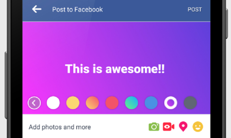 صورة تظهر الميزة الجديدة في "فيس بوك" - 19 كانون الأول 2016 (techcrunch)